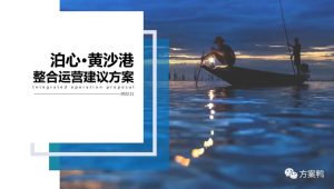 滨海渔港乡村旅游目的地品牌运营提升建议方案【文旅】【旅游IP】【文旅小镇】