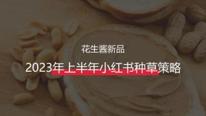 佐餐花生酱投放执行策略方案【食品辅食】【KOL营销】【小红书种草】